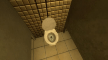 Half Life 2 toilet screenshot