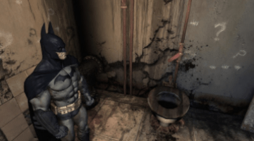 Batman toilet screenshot